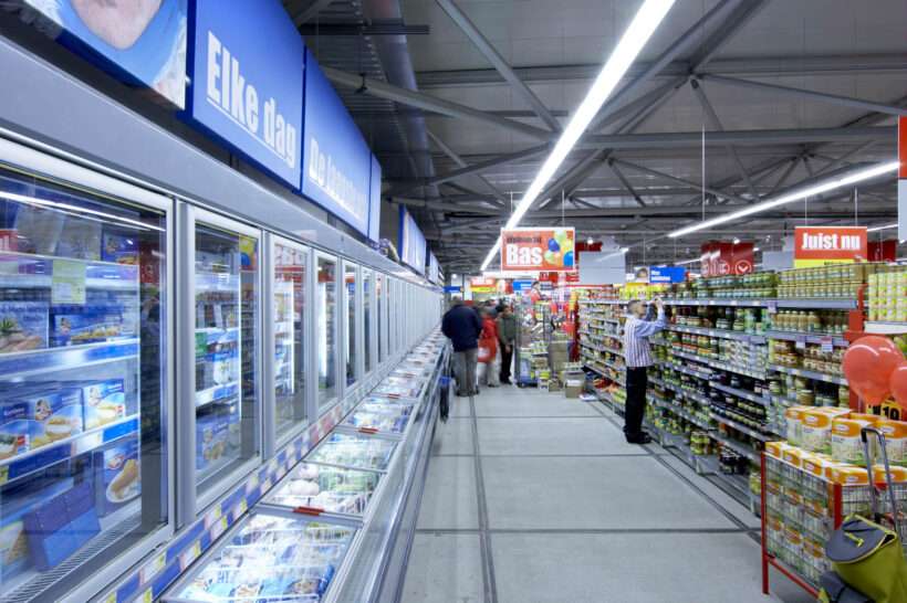Neptunus Evolution Supermarkt Bas Schiedam tijdelijke supermarkt