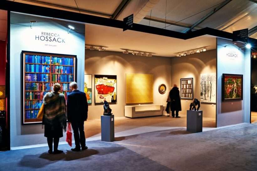 Neptunus Aluhall Lapada Art Antiquesfair London Event Ausstellungsstruktur