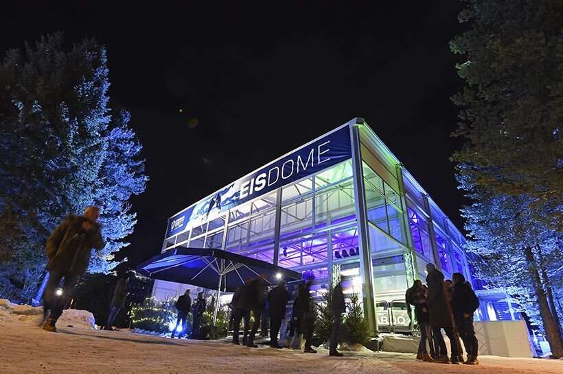Neptunus Evolution Eventgebäude Spengler Cup Eisdome Davos